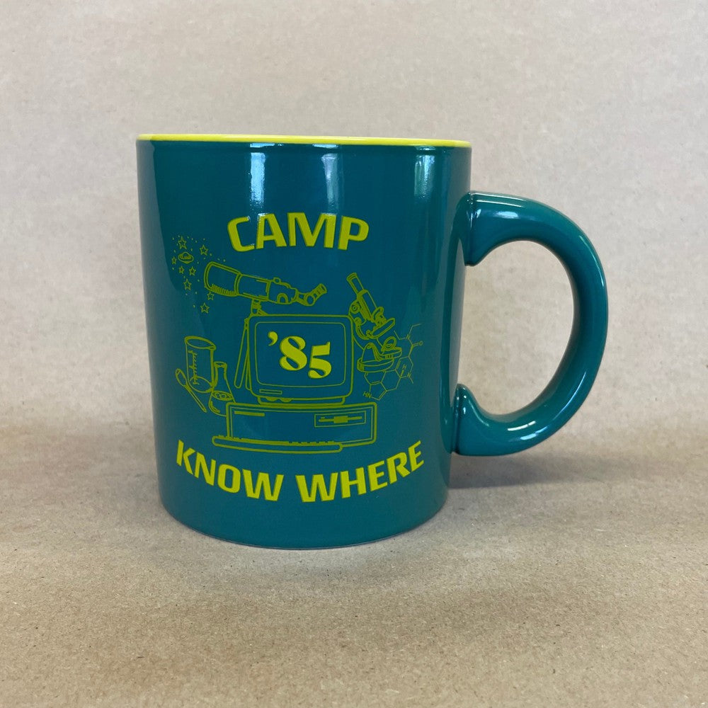 Stranger Things Camp Know Where '85 Mug